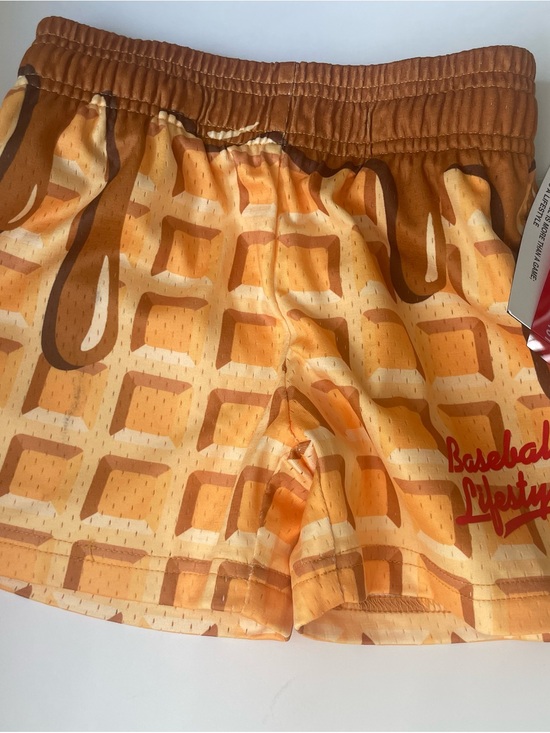 Baseball Lifestyle 101 Other - NEW SOLD OUT Baseball lifestyle 101 batter up waffle shorts size XXS